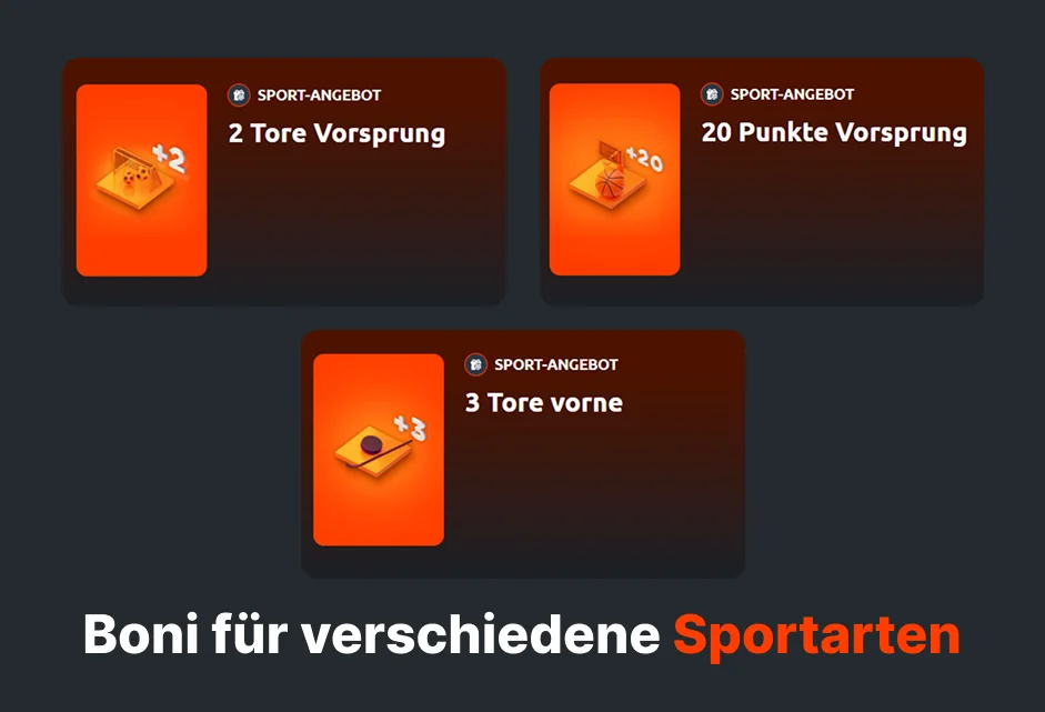 Betano-Bonus für alle Sportarten